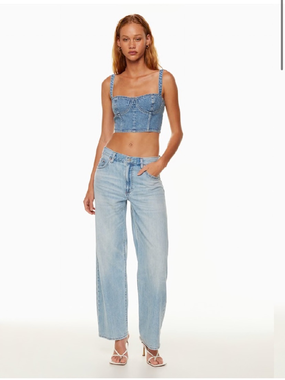 Denim Forum 90’s Winona Low Rise Wide Leg Jeans Sz 27